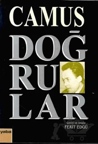 Doğrular – Albert Camus – Yaba Yayınları kitap kapağı