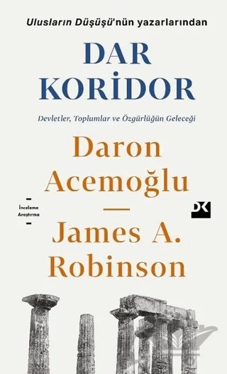 Dar Koridor – Daron Acemoğlu, James A. Robinson – Doğan Kitap kitap kapağı