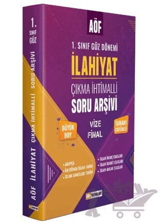 AÖF İlahiyat 1. Sınıf Güz Dönemi Soru Arşivi – Kolektif – DDY Yayınları kitap kapağı