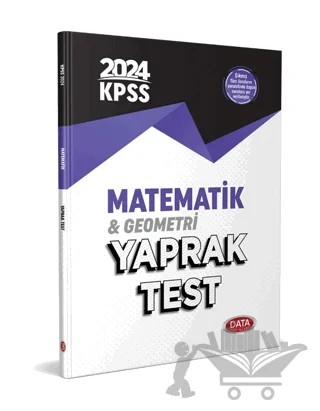 KPSS Matematik Yaprak Test – Kolektif – Data Yayınları kitap kapağı