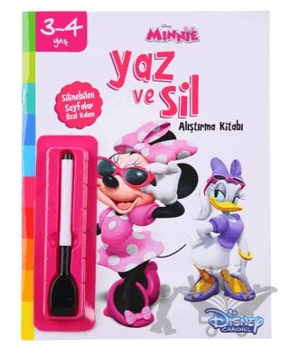 Disney Yaz Sil Minnie – Kolektif – Doğan Çocuk kitap kapağı