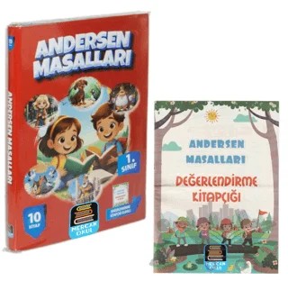 1. Sınıf Okuma Seti Andersen Masalları 10 Kitap + Değerlendirme Kitapçığı İlaveli – Hans Chrıstıan Andersen – Mercan Okul Yayınları kitap kapağı