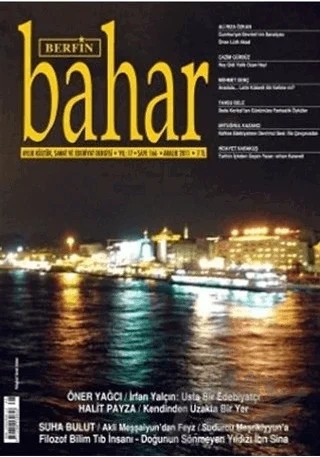 Berfin Bahar Aylık Kültür, Sanat ve Edebiyat Dergisi Sayı: 166 – Berfin Bahar Dergisi kitap kapağı