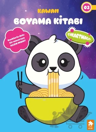 Kawaii Boyama Kitabı 3 – Kolektif – Eksik Parça Yayınları kitap kapağı