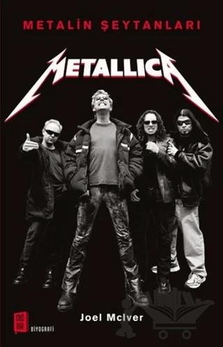 Metalin Şeytanları - Metallica – Joel Mciver – Mona Kitap kitap kapağı
