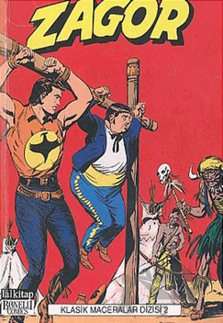 Zagor Klasik Maceralar Cilt: 2 – Gallieno Ferri – Lal Kitap kitap kapağı