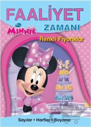Faaliyet Zamanı - Minnie Renkli Fiyonklar – Kolektif – Doğan Egmont Yayıncılık kitap kapağı