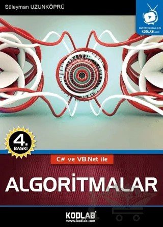 Algoritmalar – Süleyman Uzunköprü – Kodlab Yayın Dağıtım kitap kapağı