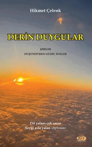 Derin Duygular – Hikmet Çelenk – Zet Yayınları kitap kapağı