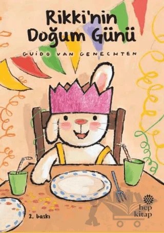 Rikki’nin Doğum Günü – Guido Van Genechten – Hep Kitap kitap kapağı