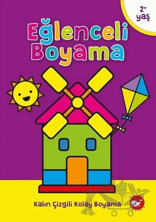 Eğlenceli Boyama – Kolektif – Beyaz Balina Yayınları kitap kapağı