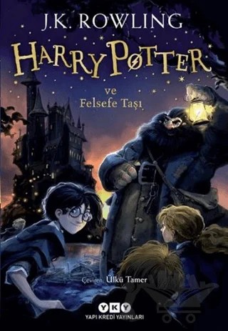 Harry Potter ve Felsefe Taşı - 1 – J. K. Rowling – Yapı Kredi Yayınları kitap kapağı