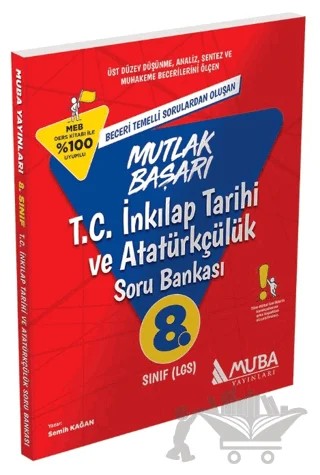 Mutlak Başarı LGS T.C. İnkılap Tarihi ve Atatürkçülük Soru Bankası – Kolektif – Muba Yayınları kitap kapağı