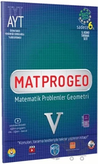 TYT AYT Matematik Problemler Geometri – Kolektif – Tonguç Akademi kitap kapağı
