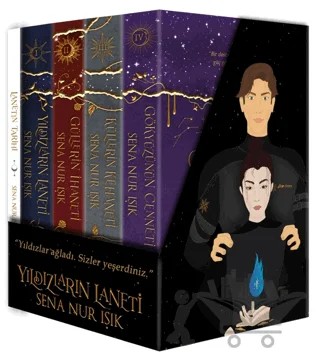 Yıldızların Laneti Serisi - 5 Kitap (Kutulu) – Sena Nur Işık – İndigo Kitap kitap kapağı