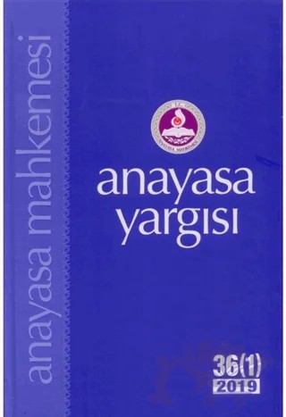 Anayasa Yargısı 36/1 2019 – Kolektif – Anayasa Mahkemesi Yayınları kitap kapağı