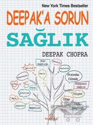 Deepak'a Sorun Sağlık – Deepak Chopra – Dharma Yayınları kitap kapağı
