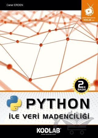 Python İle Veri Madenciliği – Caner Erden – Kodlab Yayın Dağıtım kitap kapağı