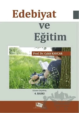Edebiyat ve Eğitim – Cahit Kavcar – Anı Yayıncılık kitap kapağı