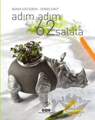 Adım Adım 62 Salata – Burak Aziz Sürük, Cengiz Çakıt – Yapı Kredi Yayınları kitap kapağı