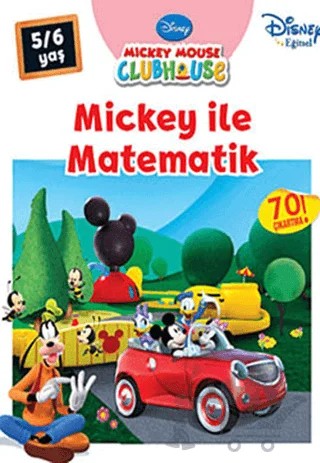 Mickey Mouse Clubhouse - Mickey ile Matematik (5/6 Yaş) – Kolektif – Doğan Egmont Yayıncılık kitap kapağı