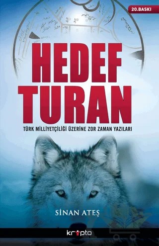 Hedef Turan – Sinan Ateş – Kripto Basım Yayın kitap kapağı