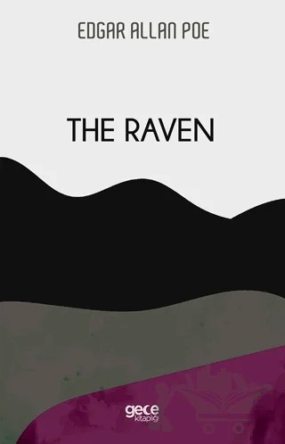 The Raven – Edgar Allan Poe – Gece Kitaplığı kitap kapağı