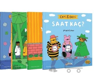 Ceri ve Deri 4 Kitap Set – Max Low – The Kitap Çocuk kitap kapağı