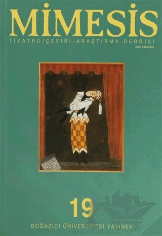 Mimesis Sayı: 19 – Boğaziçi Üniversitesi Yayınevi kitap kapağı