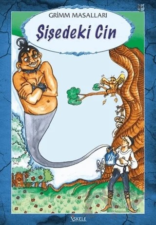 Şişedeki Cin – Grimm Kardeşler – Özyürek Yayınları kitap kapağı
