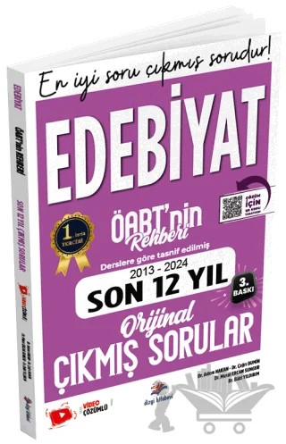 2025 ÖABT MEB-AGS nin Rehberi Türk Dili ve Edebiyatı Öğretmenliği Çıkmış Sorular Son 12 Yıl Çözümlü – Adem Hakan, Hasan Kaptan, Murat Ercan Sungur – Dizgi Kitap kitap kapağı