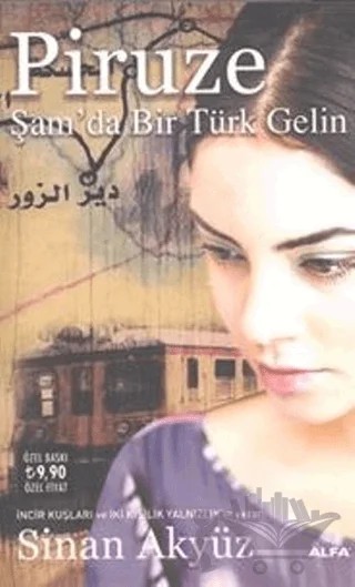 Piruze – Sinan Akyüz – Alfa Yayınları kitap kapağı