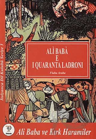 Ali Baba e I Quaranta Ladroni - Ali Baba ve Kırık Haramiler – Fiaba Araba – Tiydem Yayıncılık kitap kapağı