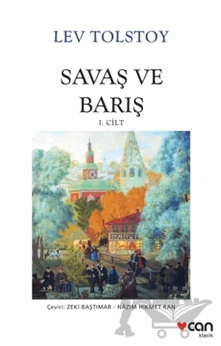 Savaş ve Barış (2 Cilt Takım) – Lev Nikolayeviç Tolstoy – Can Yayınları kitap kapağı