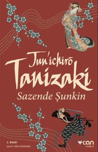 Sazende Şunkin – Juniçhiro Tanizaki – Can Yayınları kitap kapağı