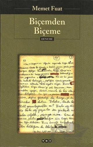 Biçemden Biçeme – Memet Fuat – Yapı Kredi Yayınları kitap kapağı