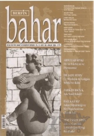 Berfin Bahar Aylık Kültür, Sanat ve Edebiyat Dergisi Sayı: 106 – Berfin Bahar Dergisi kitap kapağı