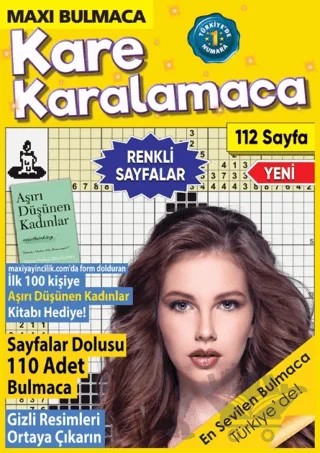 Maxi Kare Karalamaca 20 – Bertan Kodamanoğlu – Maxi Yayıncılık kitap kapağı