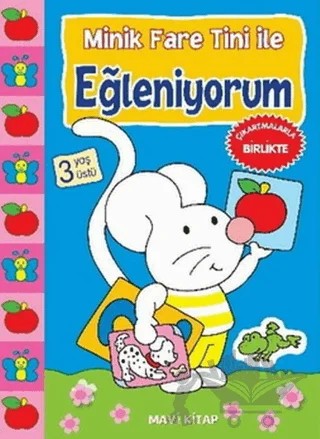 Minik Fare Tini ile Eğleniyorum : Mavi Kitap (3 Yaş Üstü) – Kolektif – Parıltı Yayınları kitap kapağı