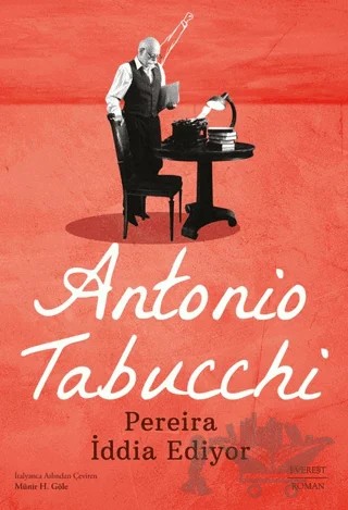 Pereira İddia Ediyor – Antonio Tabucchi – Everest Yayınları kitap kapağı