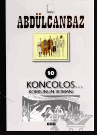 Abdülcanbaz - 10 Koncolos – Turhan Selçuk – Yapı Kredi Yayınları kitap kapağı