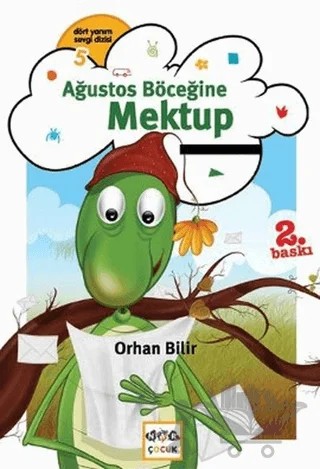 Ağustos Böceğine Mektup – Orhan Bilir – Nar Yayınları kitap kapağı