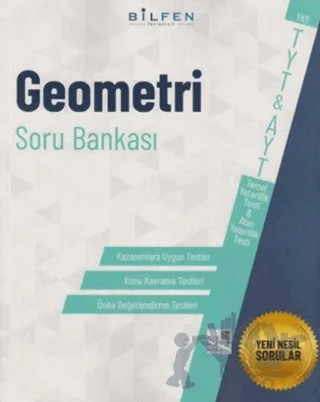 TYT AYT Geometri Soru Bankası – Kolektif – Bilfen Yayıncılık kitap kapağı