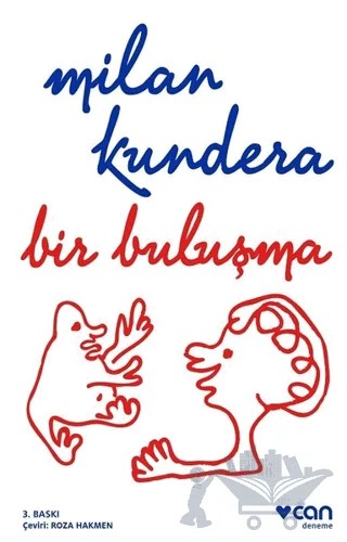 Bir Buluşma – Milan Kundera – Can Yayınları kitap kapağı