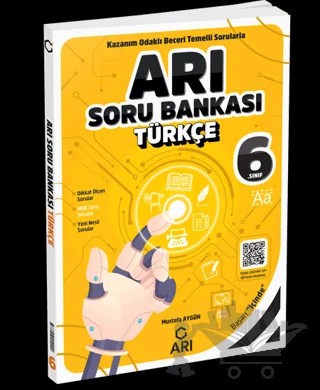 6. Sınıf Türkçe Arı Soru Bankası – Mustafa Aygün – Arı Yayıncılık kitap kapağı