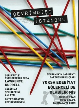 Çevrimdışı İstanbul Üç Aylık Edebiyat Dergisi Sayı: 5 Ocak-Şubat-Mart 2017 – Delta Yayınları kitap kapağı