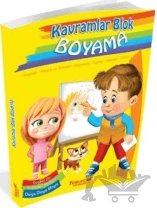 Kavramlar Blok Boyama – Kolektif – Yumurcak Yayınları kitap kapağı