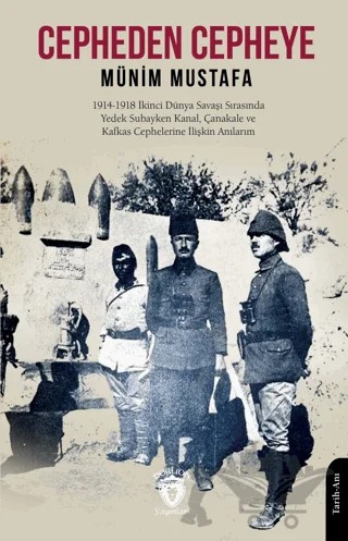 Cepheden Cepheye – Münim Mustafa – Dorlion Yayınları kitap kapağı