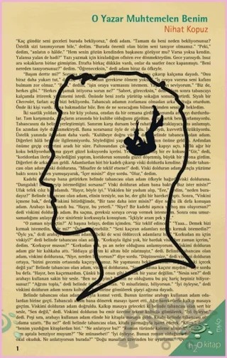 O Yazar Muhtemelen Benim – Nihat Kopuz – h2o Kitap kitap kapağı