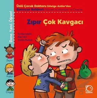 Zıpır Çok Kavgacı – Christian Lamblin – Uçanbalık Yayıncılık kitap kapağı